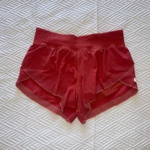 Lululemon Pink Short Shorts - Size 4